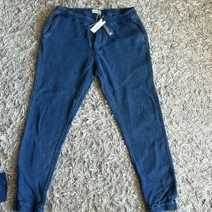 Taylor Stitch Apres Pant. Medium. Indigo blue. New with tags